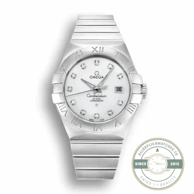 Replica Omega Constellation Silver Dial 38mm 123.10.38.21.52.001 - Affordable Super Clone Watch