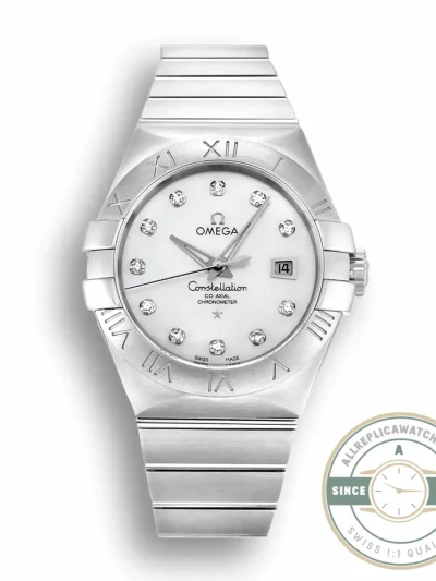 Replica Omega Constellation Silver Dial 38mm 123.10.38.21.52.001 - Affordable Super Clone Watch