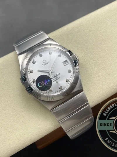 Replica Omega Constellation Silver Dial 38mm 123.10.38.21.52.001 - Affordable Luxury Replica Timepiece