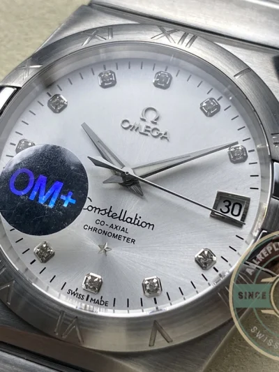Replica Omega Constellation Silver Dial 38mm 123.10.38.21.52.001 - Affordable Luxury Replica Timepiece