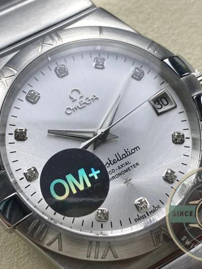 Replica Omega Constellation Silver Dial 38mm 123.10.38.21.52.001 - Premium Super Clone Watch