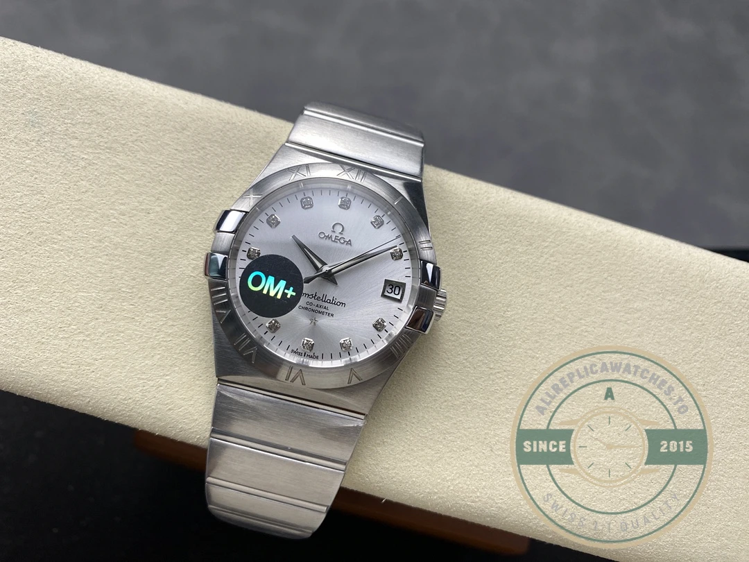 Replica Omega Constellation Silver Dial 38mm 123.10.38.21.52.001 - Swiss-Made Clone Watch