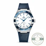 Replica Omega Constellation White Dial, Leather Strap 131.33.41.21.04.001 - Top-Tier Swiss Replica Watch