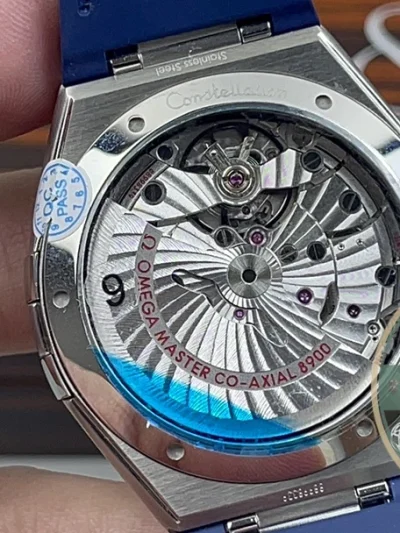 Replica Omega Constellation White Dial, Leather Strap 131.33.41.21.04.001 - Budget Luxury Replica Watch