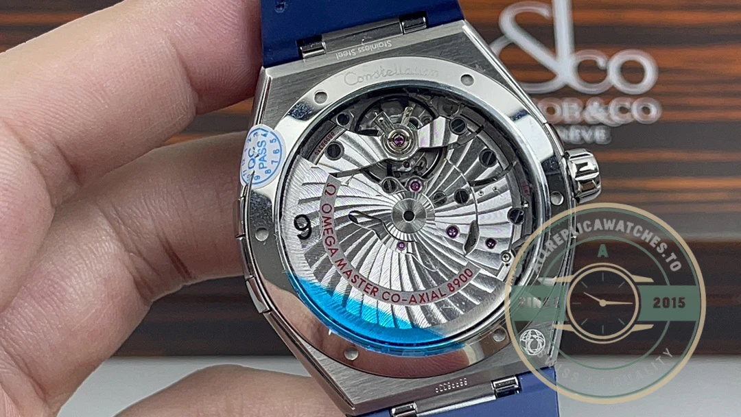 Replica Omega Constellation White Dial, Leather Strap 131.33.41.21.04.001 - Budget Luxury Replica Watch