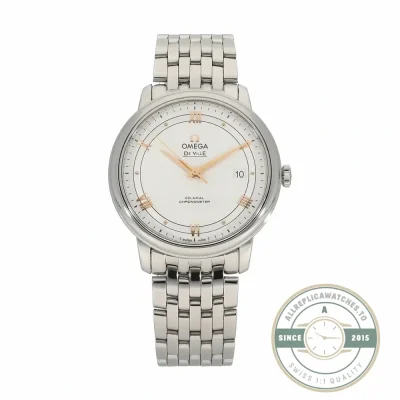 Replica Omega De Ville 39.5mm 424.10.40.20.02.002 - High-Grade Replica Watch