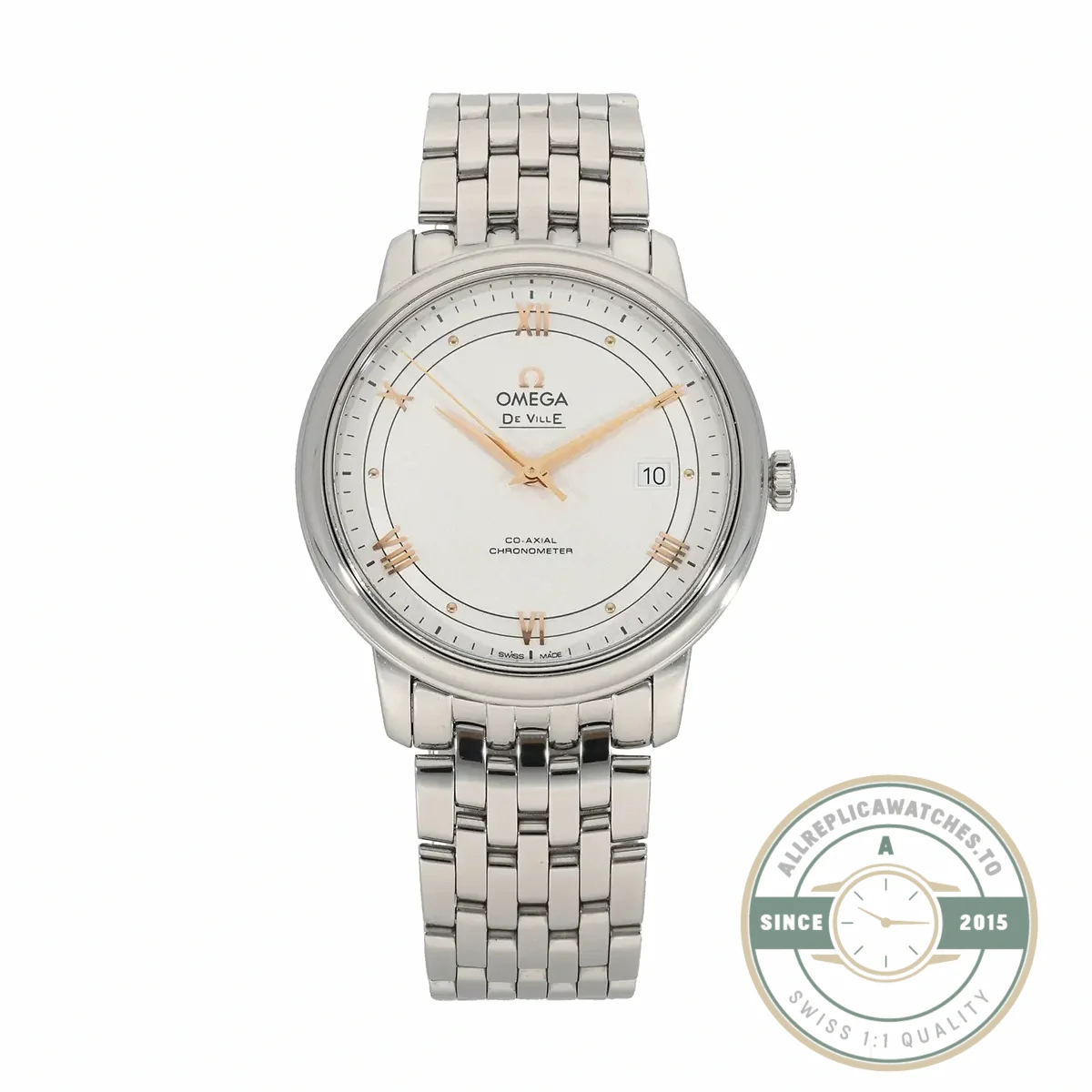 Replica Omega De Ville 39.5mm 424.10.40.20.02.002 - High-Grade Replica Watch