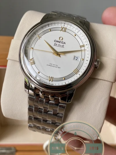 Replica Omega De Ville 39.5mm 424.10.40.20.02.002 - Top-Tier Swiss Replica Watch