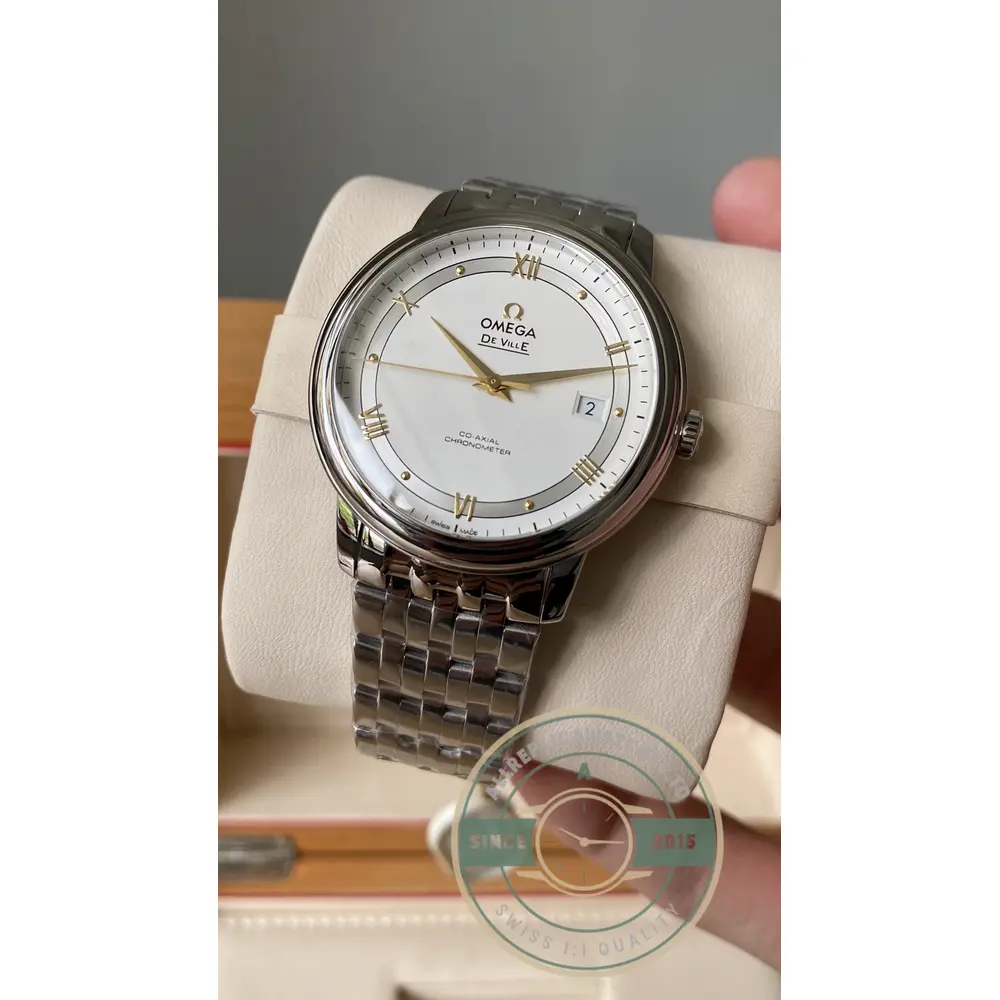 Replica Omega De Ville 39.5mm 424.10.40.20.02.002 - Top-Tier Swiss Replica Watch