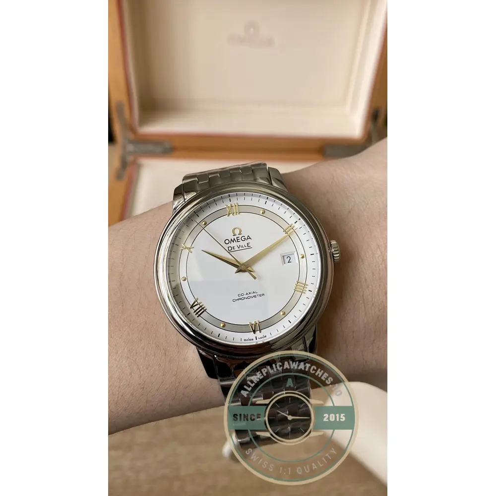Replica Omega De Ville 39.5mm 424.10.40.20.02.002 - Best Quality Replica Watch