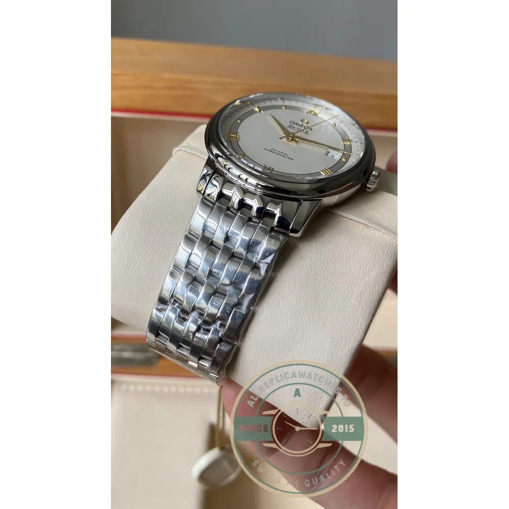 Replica Omega De Ville 39.5mm 424.10.40.20.02.002 - Luxury Replica Watch