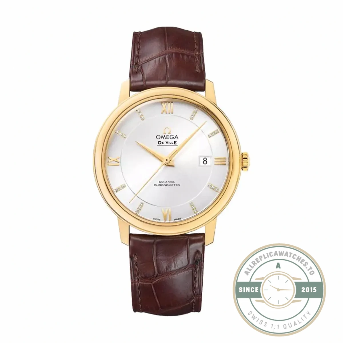 Replica Omega DE VILLE 39.5mm 424.23.40.20.02.001 - Budget Luxury Replica Watch
