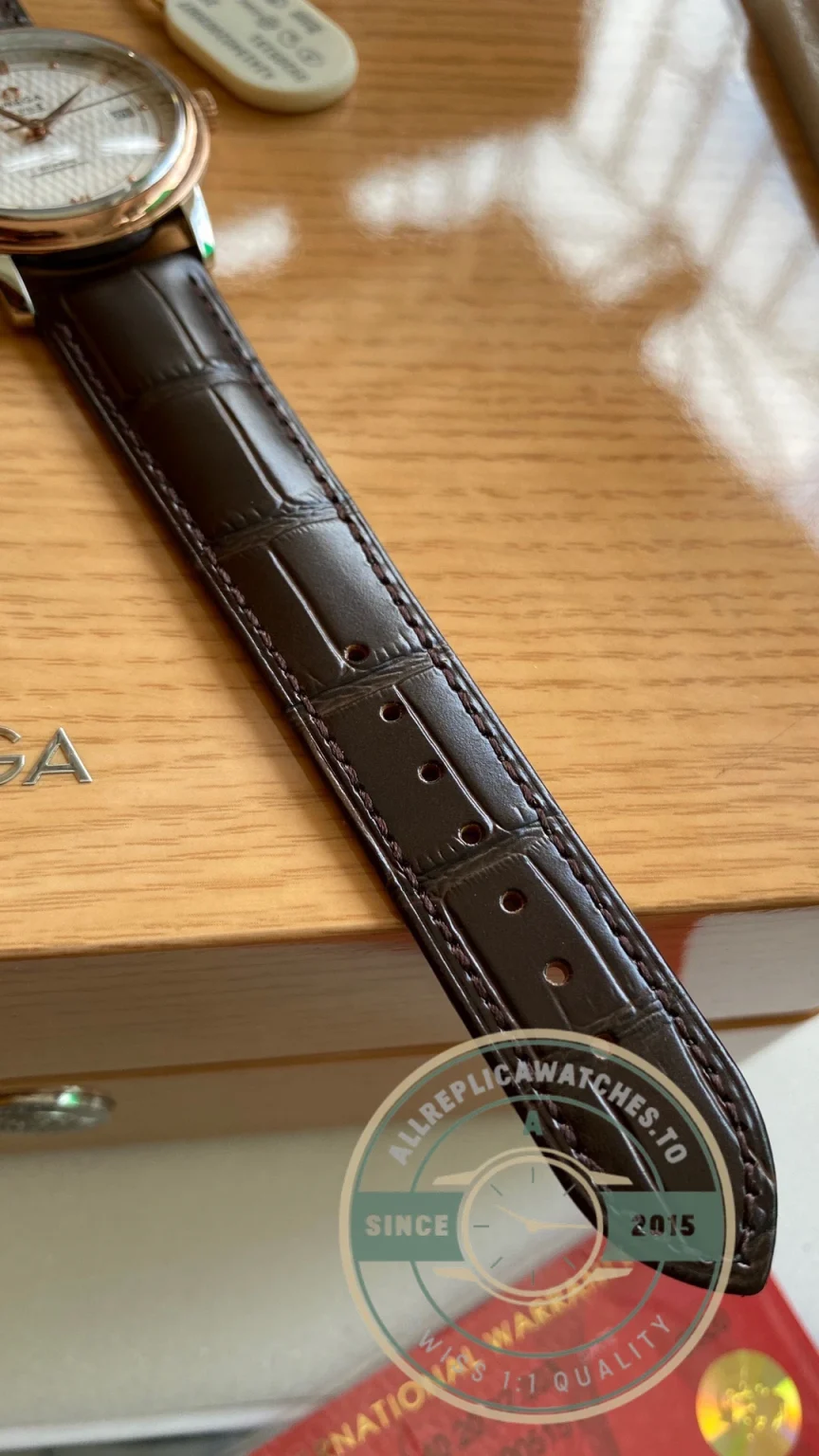 Replica Omega DE VILLE 39.5mm 424.23.40.20.02.001 - Best Quality Replica Watch