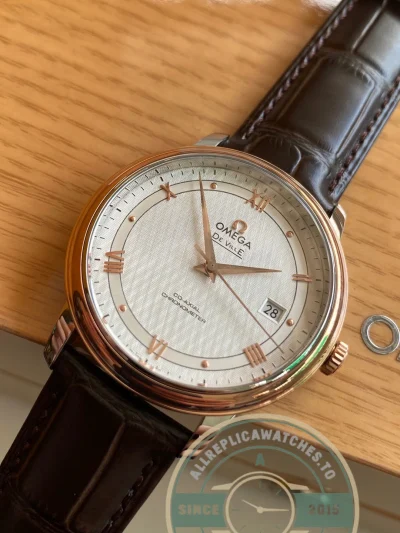Replica Omega DE VILLE 39.5mm 424.23.40.20.02.001 - Top-Tier Swiss Replica Watch