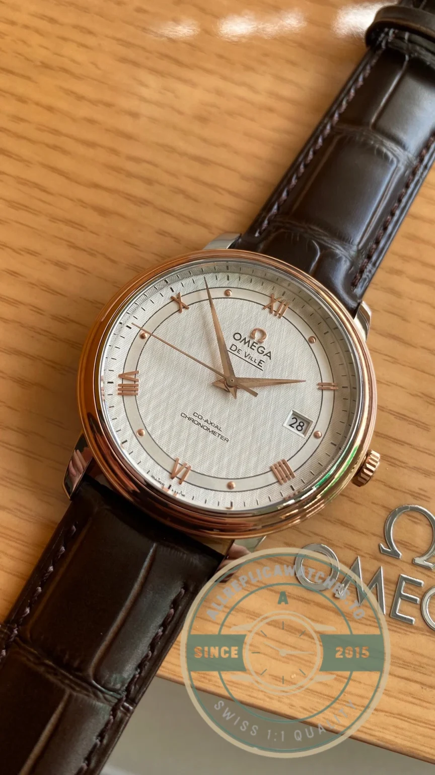 Replica Omega DE VILLE 39.5mm 424.23.40.20.02.001 - Budget Luxury Replica Watch