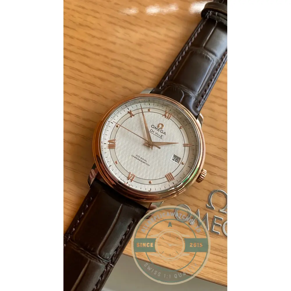 Replica Omega DE VILLE 39.5mm 424.23.40.20.02.001 - Budget Luxury Replica Watch