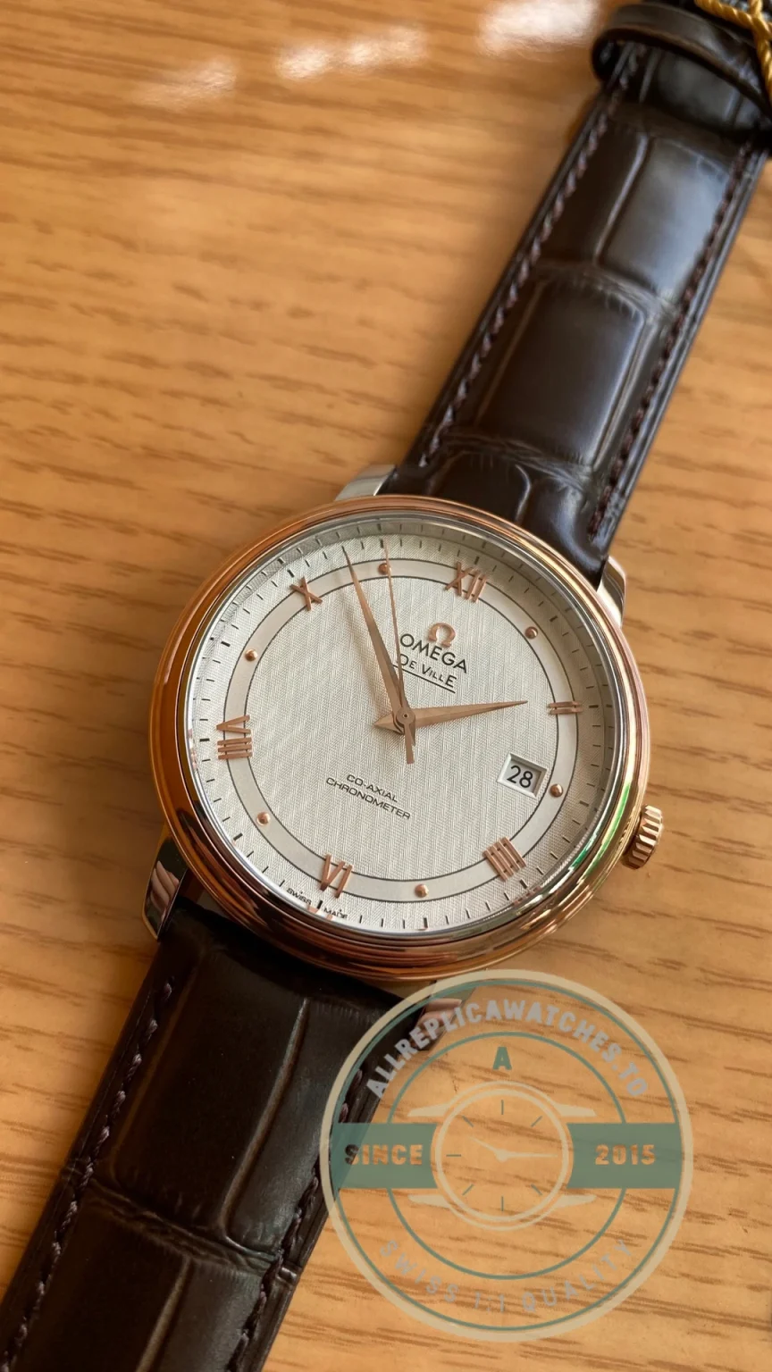 Replica Omega DE VILLE 39.5mm 424.23.40.20.02.001 - High-Grade Replica Watch