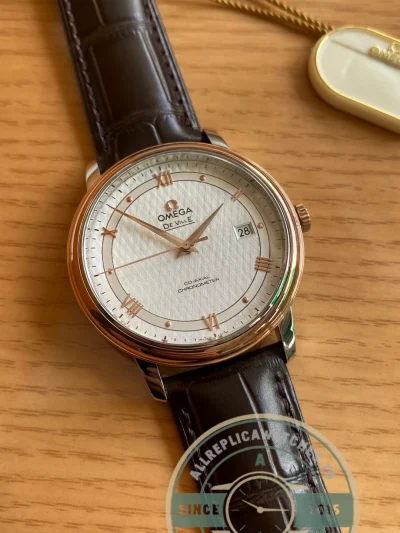 Replica Omega DE VILLE 39.5mm 424.23.40.20.02.001 - Swiss Movement Replica Watch
