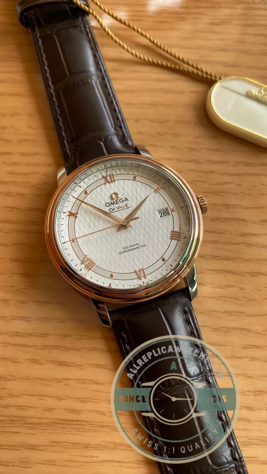 Replica Omega DE VILLE 39.5mm 424.23.40.20.02.001 - Swiss Movement Replica Watch