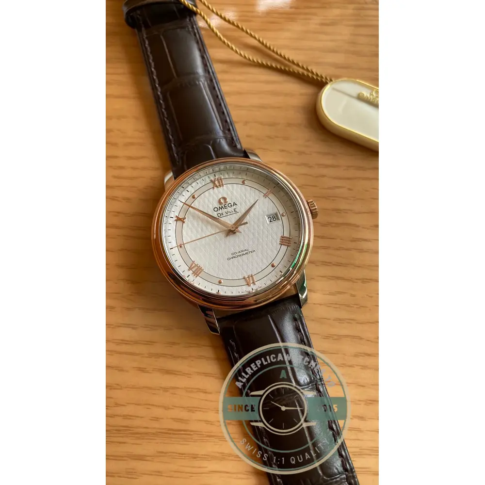 Replica Omega DE VILLE 39.5mm 424.23.40.20.02.001 - Swiss Movement Replica Watch
