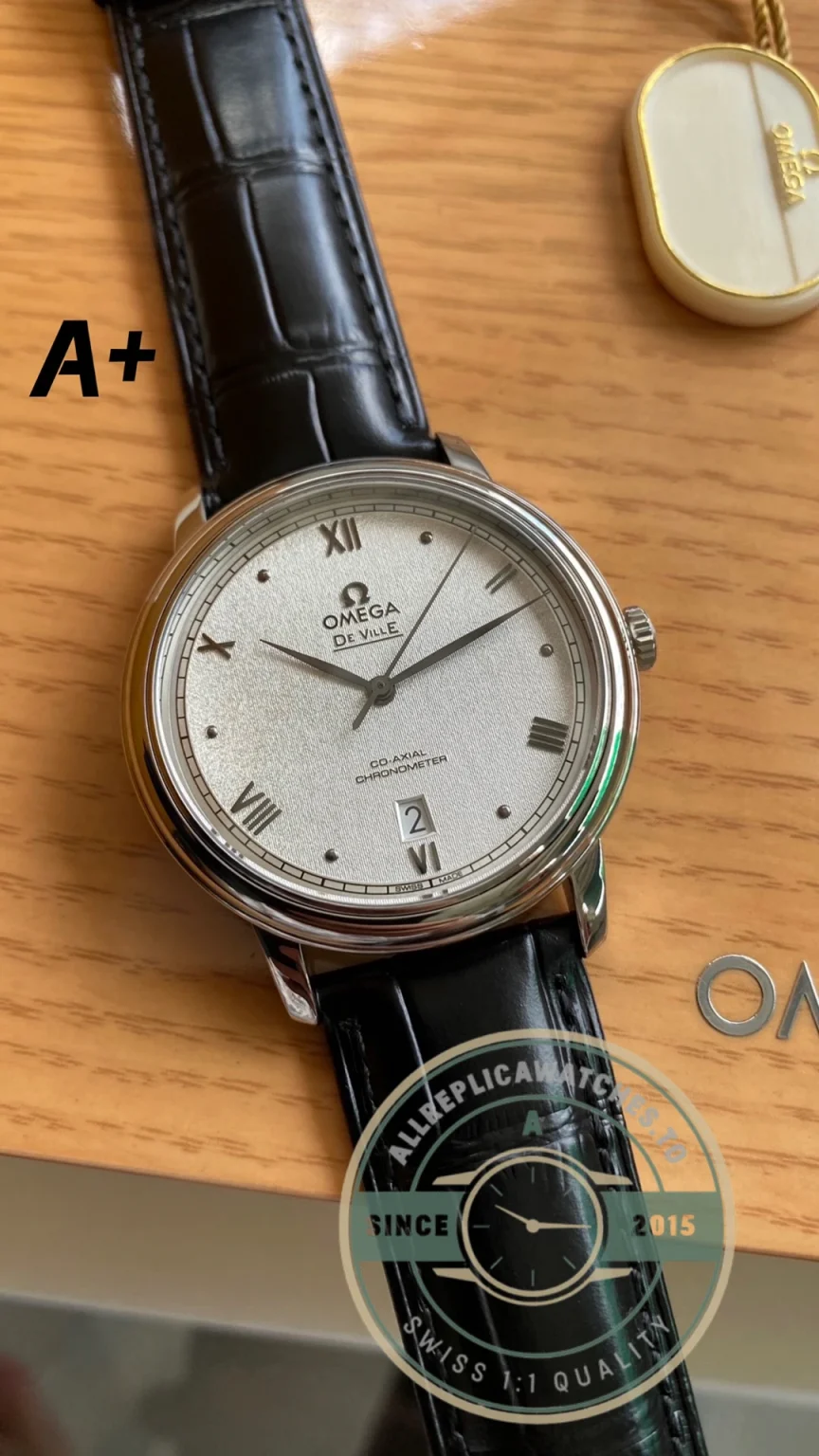 Replica Omega De Ville 39.5mm 434.13.40.20.02.001 - 1:1 Swiss Replica Watch