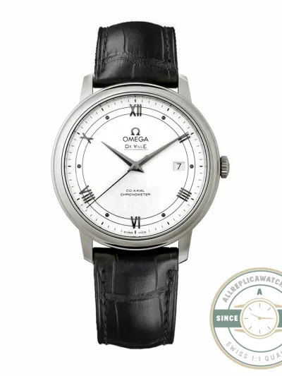 Replica Omega De Ville Silver 39.5mm 424.23.40.20.02.002 - Swiss Movement Replica Watch