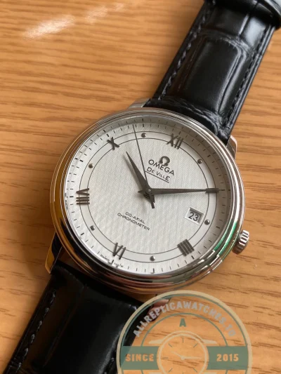 Replica Omega De Ville Silver 39.5mm 424.23.40.20.02.002 - Swiss Movement Replica Watch