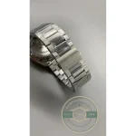 Integrated stainless steel bracelet on the 41mm Omega Aqua Terra superclone