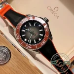 Ceramic bezel insert keeping its engraved scale intact, super clone Omega Planet Ocean 600M