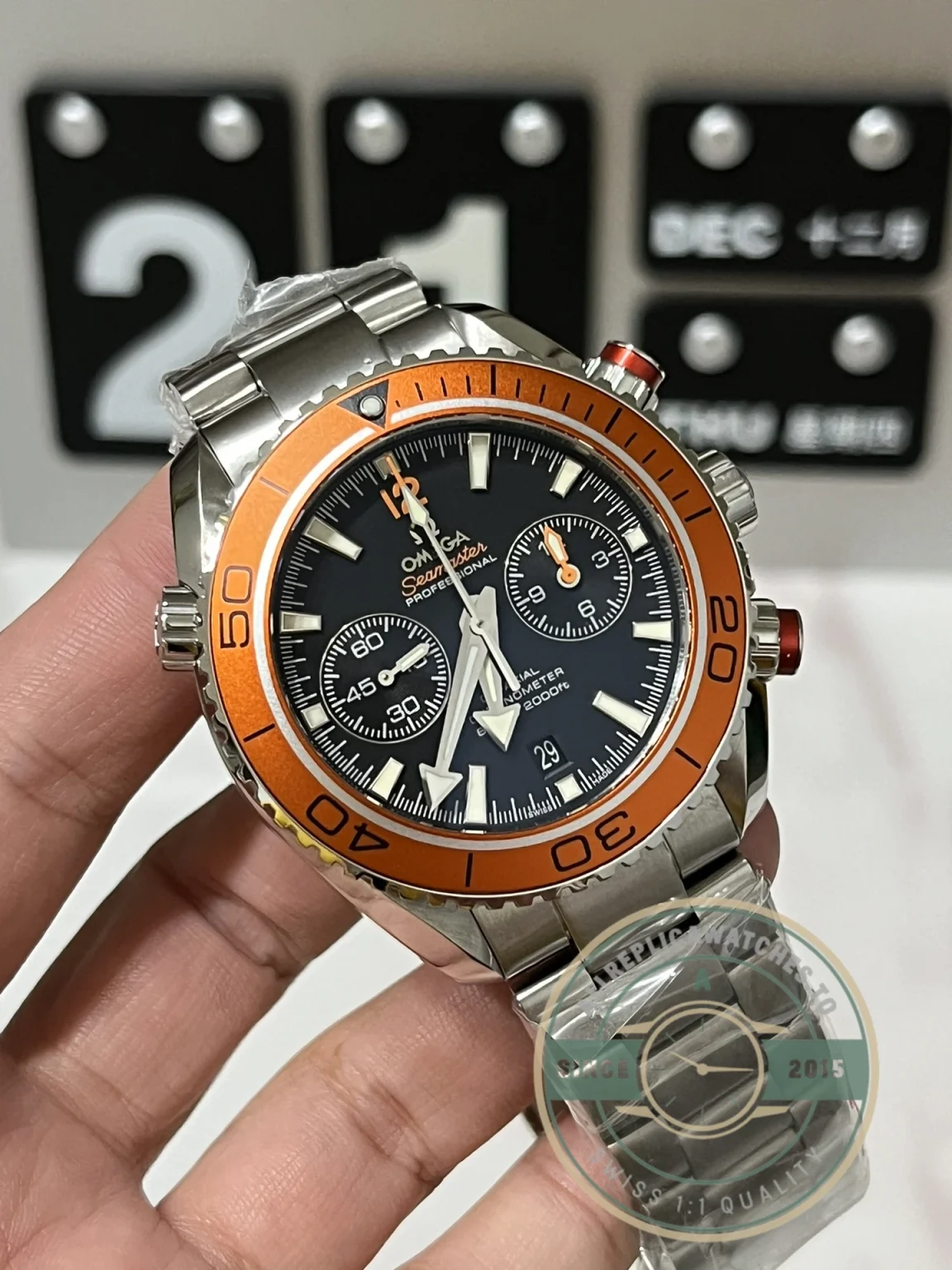 Replica OMEGA SEAMASTER 600m, Co-Axial Chronometer 232.30.46.51.01.002 - Luxury Replica Watch