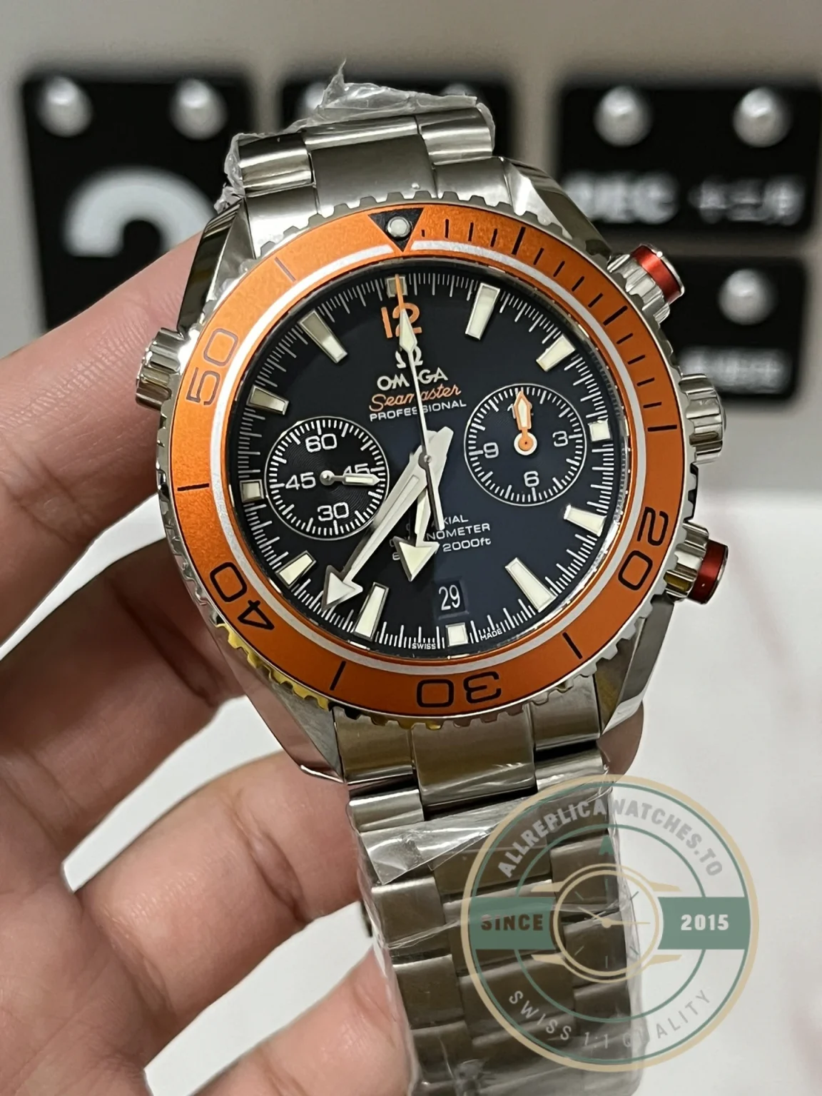 Replica OMEGA SEAMASTER 600m, Co-Axial Chronometer 232.30.46.51.01.002 - Premium Super Clone Watch