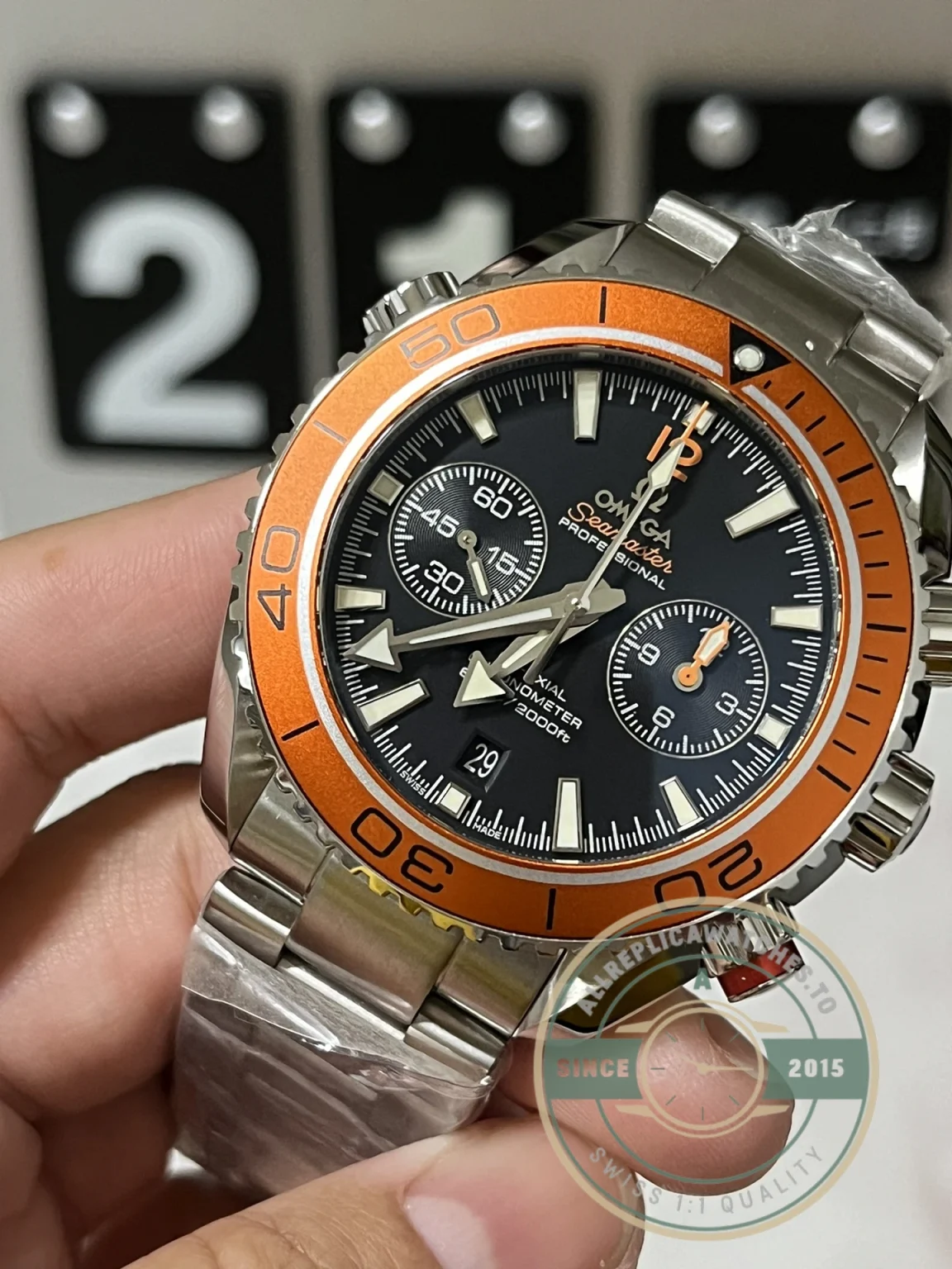Replica OMEGA SEAMASTER 600m, Co-Axial Chronometer 232.30.46.51.01.002 - High-Grade Replica Watch