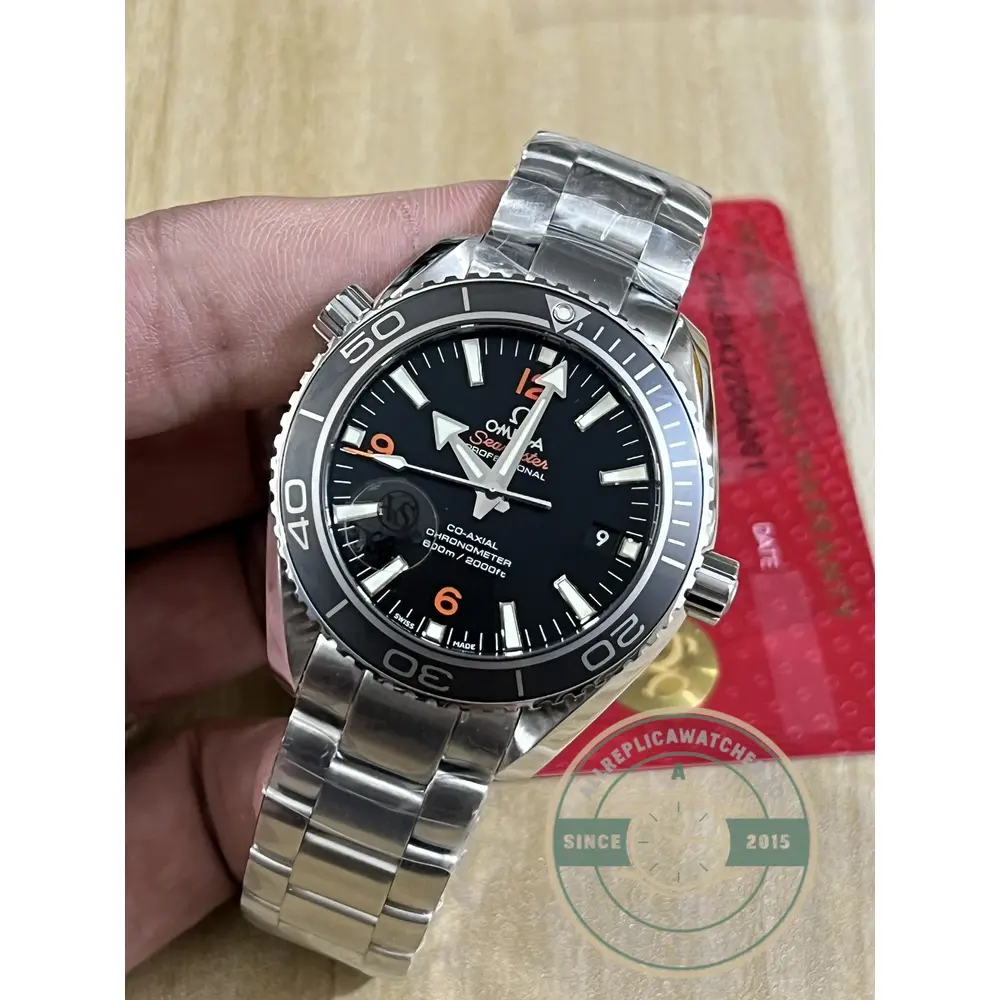 VSF VS8900 co-axial automatic with 48-hour reserve, clone Omega Planet Ocean at 42mm