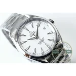 Steel bracelet closing on a folding clasp, 38mm Omega Seamaster Aqua Terra superclone