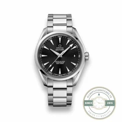 Superclone Omega Seamaster Aqua Terra 38.5mm ref 231.10.39.21.01.002, matte black dial