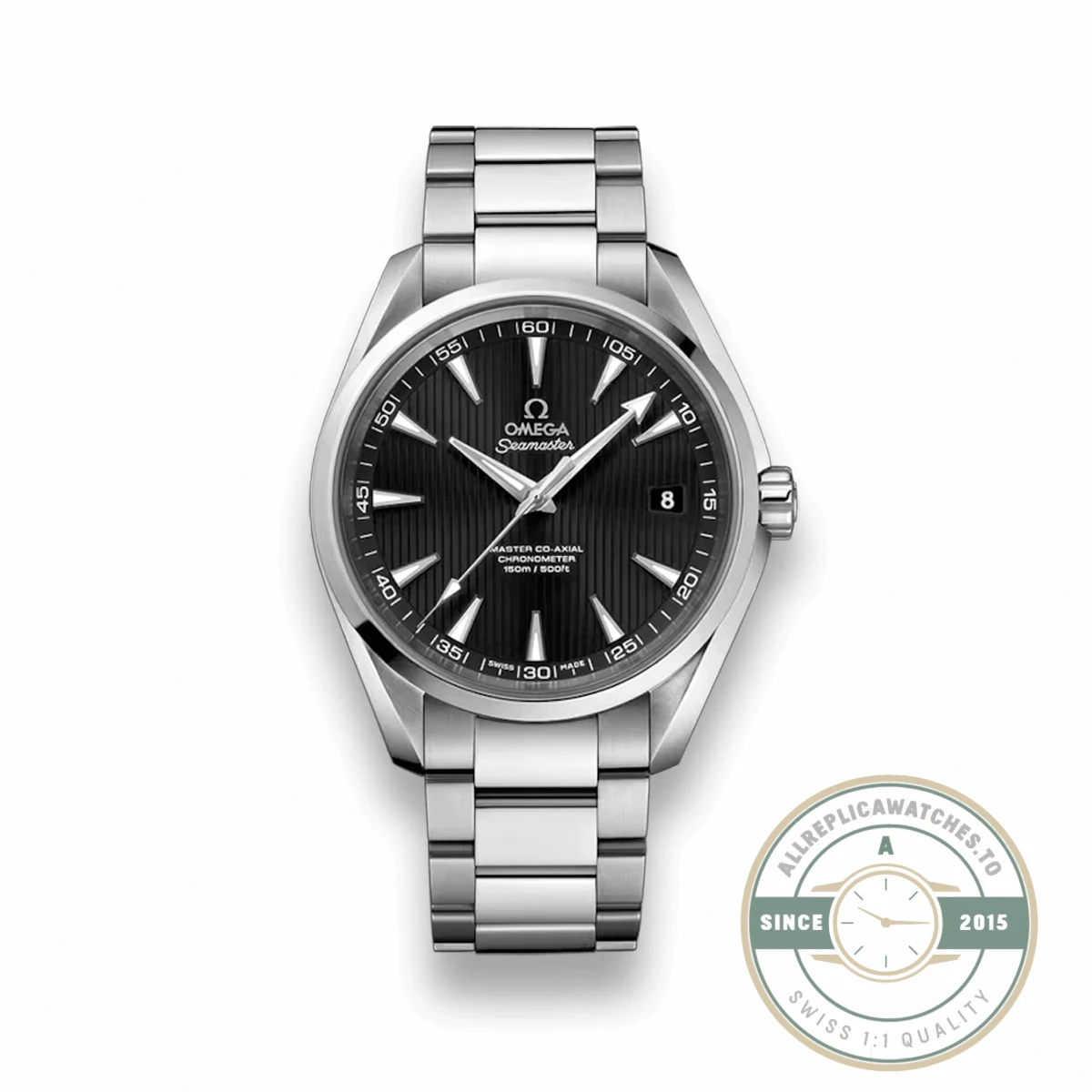 Replica Omega Seamaster Black Dial 38.5mm 231.10.39.21.01.002 - High-Grade Replica Watch