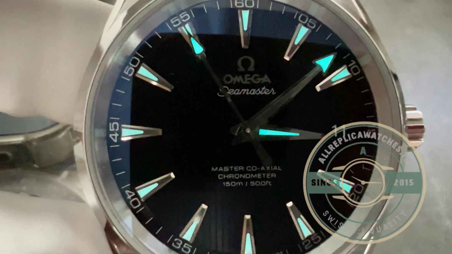 Replica Omega Seamaster Black Dial 38.5mm 231.10.39.21.01.002 - Best Quality Replica Watch