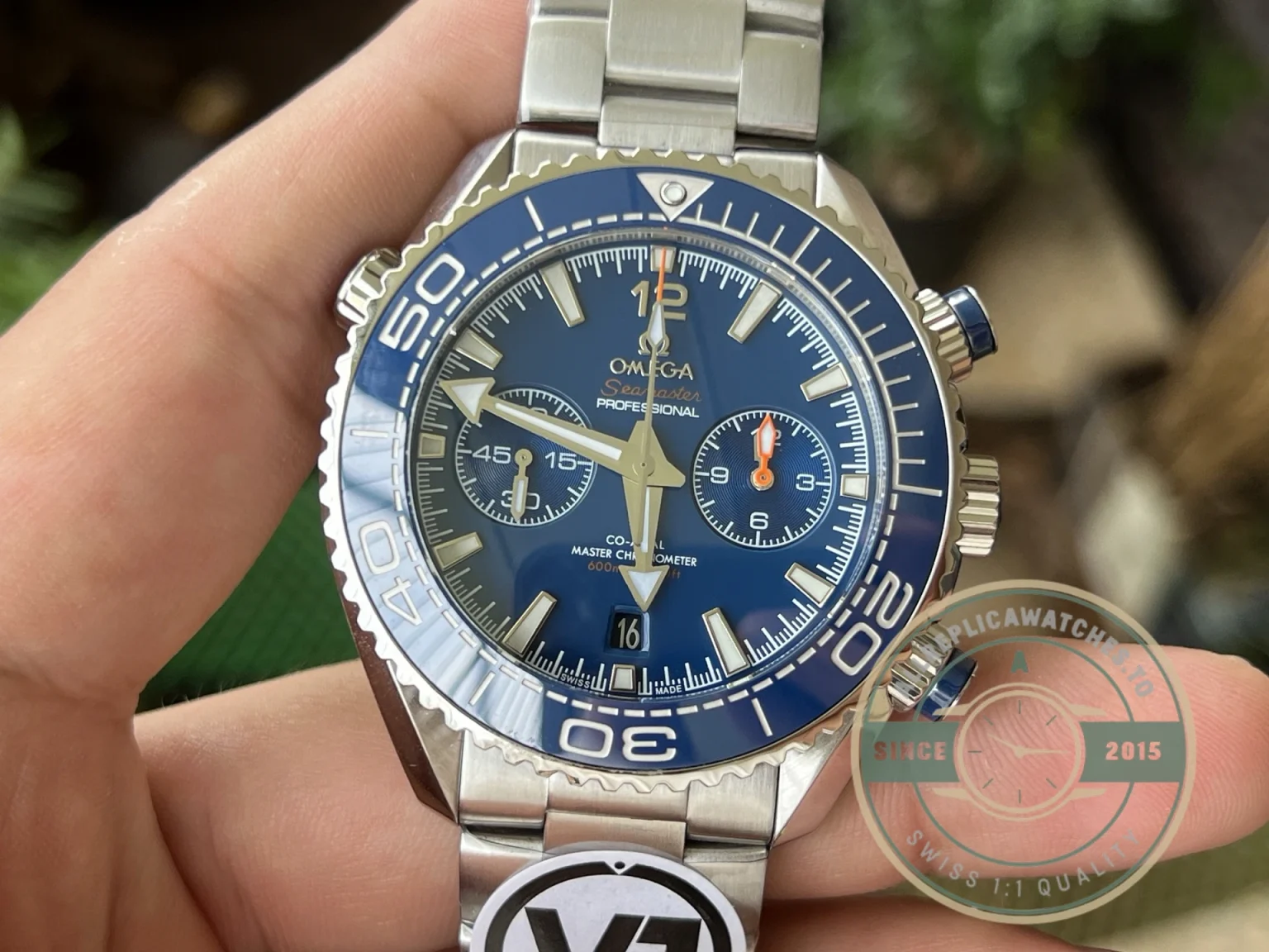 Replica Omega Seamaster Chronograph 215.30.46.51.03.001 - Swiss-Made Clone Watch