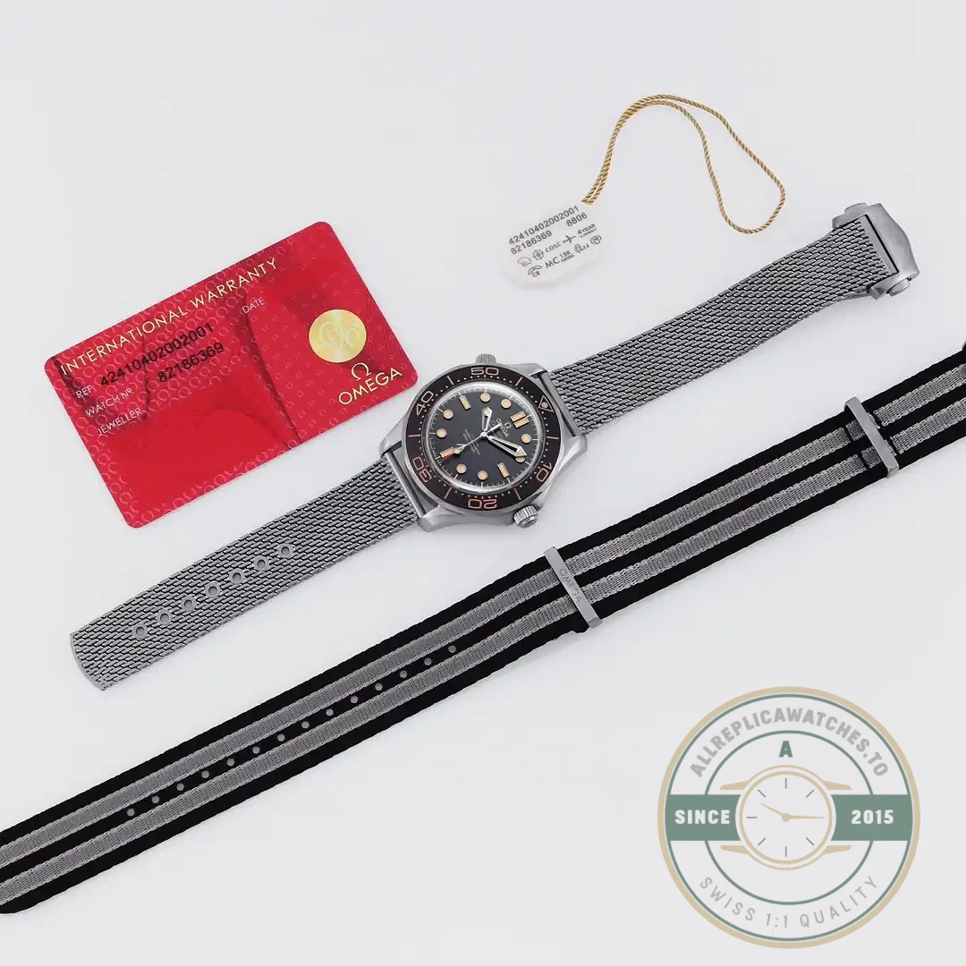 Replica Omega Seamaster Diver 300M 007 Edition - Affordable Luxury Replica Timepiece