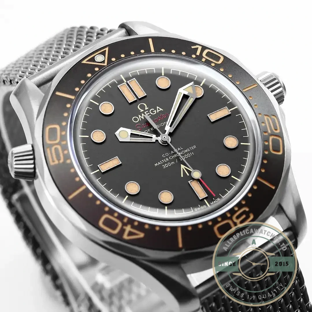 Replica Omega Seamaster Diver 300M 007 Edition - Swiss Movement Replica Watch