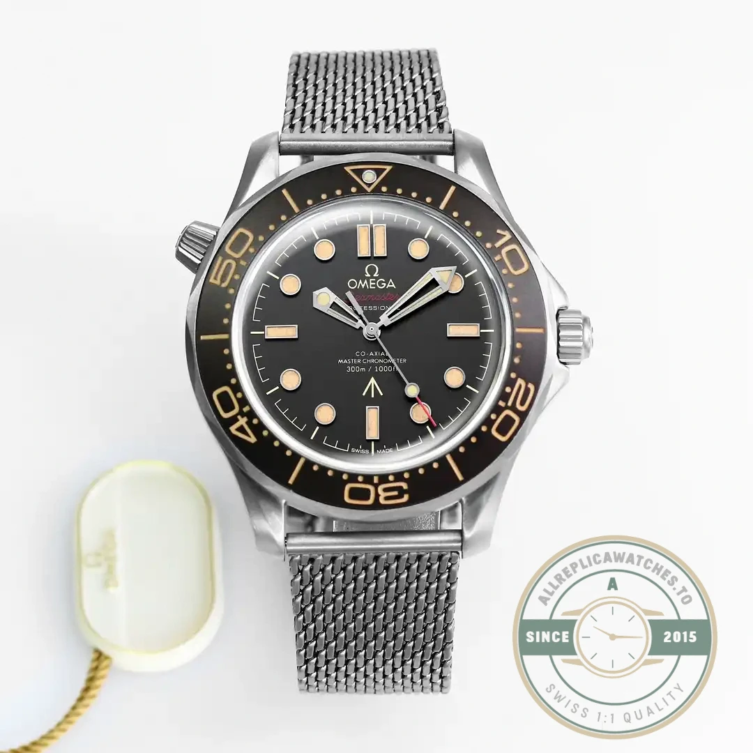 Replica Omega Seamaster Diver 300M 007 Edition - Swiss-Made Clone Watch