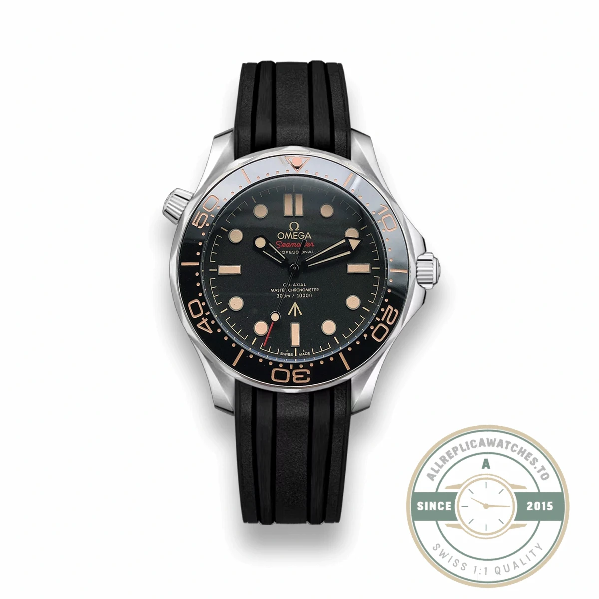 Replica Omega Seamaster Diver 300M 42mm Edition 007 - Budget Luxury Replica Watch