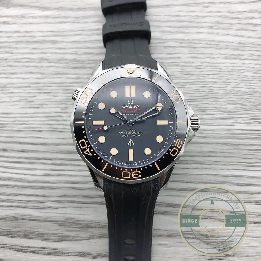 Replica Omega Seamaster Diver 300M 42mm Edition 007 - Budget Luxury Replica Watch