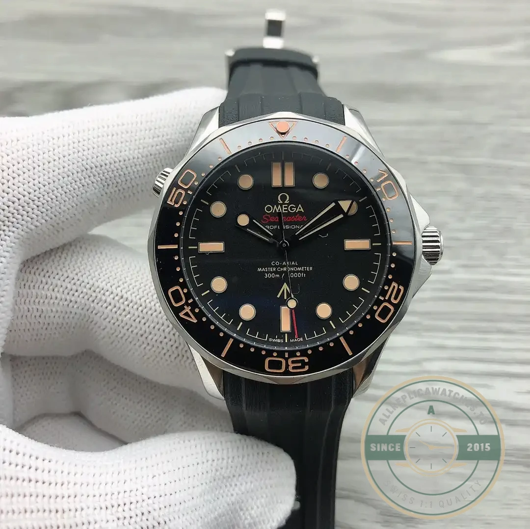 Replica Omega Seamaster Diver 300M 42mm Edition 007 - Swiss Movement Replica Watch