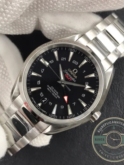 Replica Omega Seamaster GMT Black Dial 231.13.43.22.01.001 - High-Grade Replica Watch