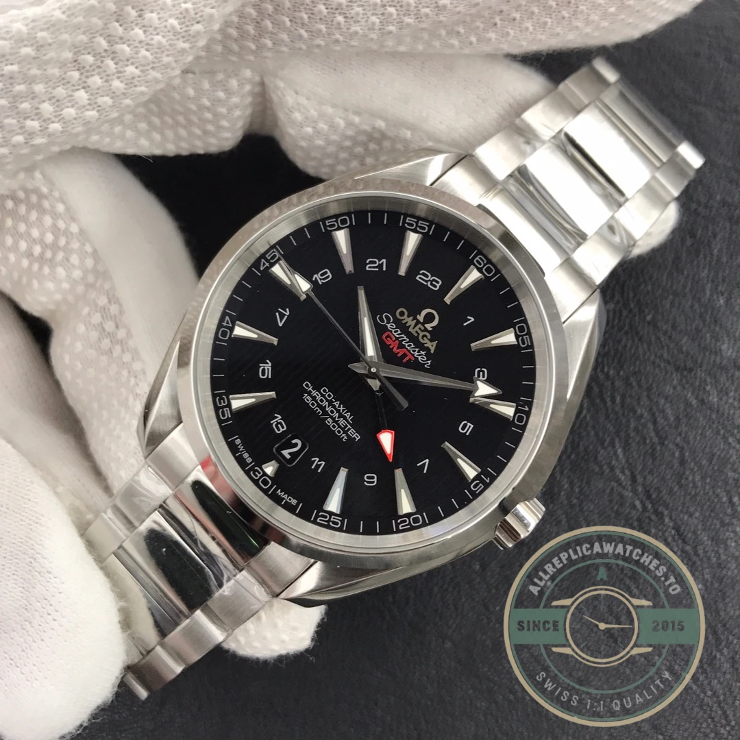 Replica Omega Seamaster GMT Black Dial 231.13.43.22.01.001 - High-Grade Replica Watch