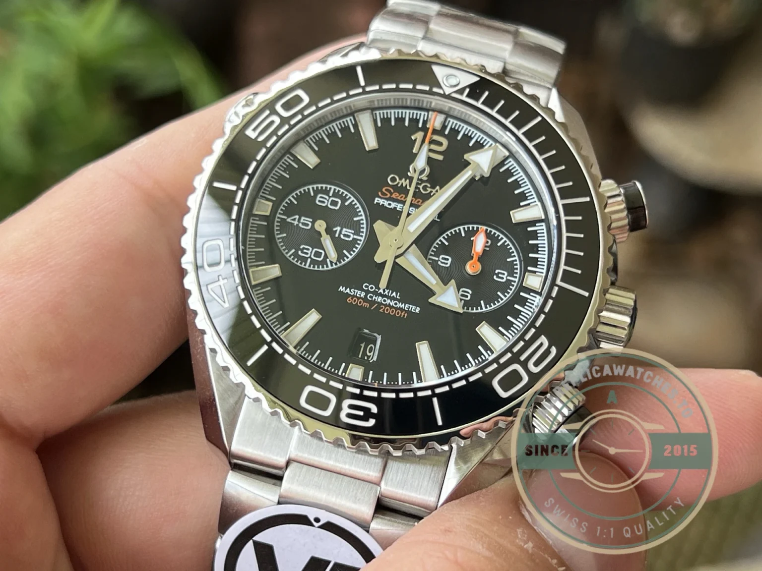 Replica Omega Seamaster Planet Ocean 600M 215.30.46.51.01.001 - Swiss Movement Replica Watch