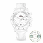 Super clone Omega Speedmaster White Side of the Moon, 44.25mm case