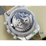 Super clone Omega Speedmaster White Side of the Moon watch, 44.25mm case