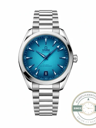 Replica Omega Tiffany Dial 220.10.41.21.03.006 - Swiss Movement Replica Watch